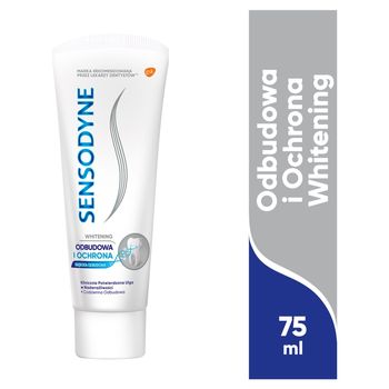Sensodyne Odbudowa i Ochrona Whitening Pasta do zębów z fluorkiem 75 ml