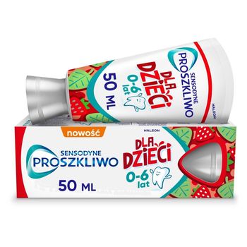 Sensodyne ProSzkliwo Pasta do zębów z fluorkiem dla dzieci 0-6 lat 50 ml