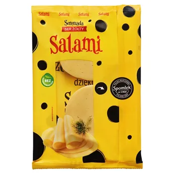 Serenada Ser żółty Salami 135 g