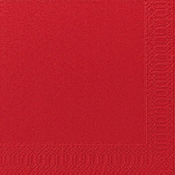 Serwetki DUNI 3W Czerwona 40 cm 50szt