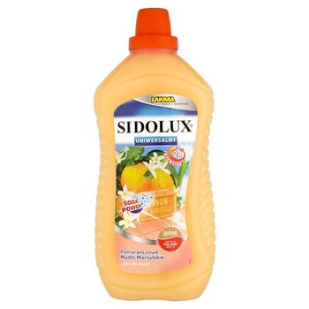 Sidolux Uniwersalny Płyn do mycia pomarańczowe mydło marsylskie 1 l