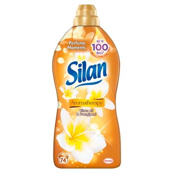 Silan Aromatherapy Citrus Oil & Frangipani Płyn do zmiękczania tkanin 1850 ml (74 prania)
