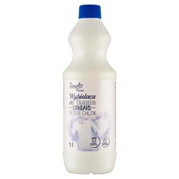 Simpl Choice Wybielacz do tkanin standard super chlor 1 l