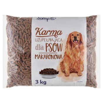 Simpl Karma uzupełniająca dla psów makaronowa 3 kg