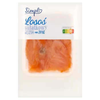 Simpl Łosoś sałatkowy wędzony na zimno 200 g