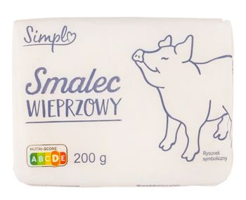 Simpl Smalec wieprzowy 200g