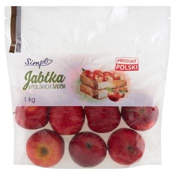 Simply Jabłka z polskich sadów 1 kg