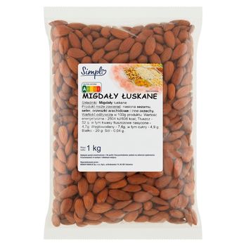 Simpl Migdały łuskane 1 kg