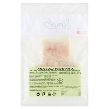 Simpl Mintaj kostka 270 g