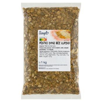 Simpl Pestki dyni bez łupiny 1 kg