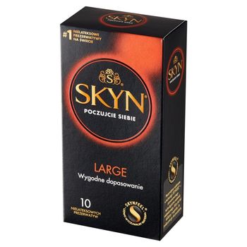 Skyn Large Nielateksowe prezerwatywy 10 sztuk
