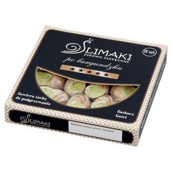Ślimaki Zdrowo Zakręcone Ślimaki po burgundzku 120 g (12 sztuk)