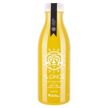 Słońce Sok 100% jabłko imbir cytryna pieprz cayenne odporność 520 ml