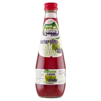 Smak natury Sok z jabłek i aronii 300 ml