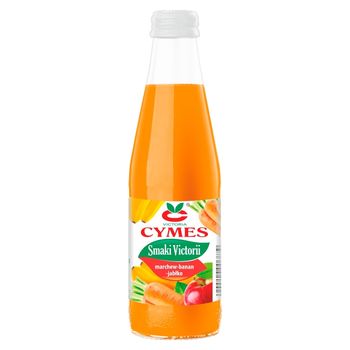 Victoria Cymes Smaki Victorii sok z marchwi, bananów i jabłek 250 ml