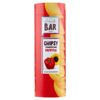 Snack Bar Chipsy ziemniaczane papryka 100 g