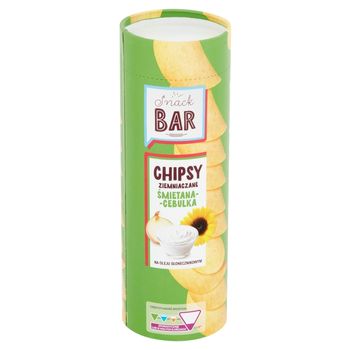 Snack Bar Chipsy ziemniaczane śmietana-cebulka 100 g