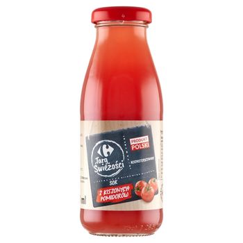 Carrefour Targ Świeżości Sok z kiszonych pomidorów 250 ml