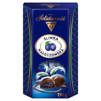 Solidarność Śliwka Nałęczowska w czekoladzie 190 g