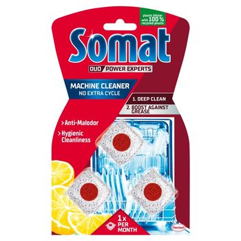 Somat Duo Środek do czyszczenia zmywarek 3 x 19 g