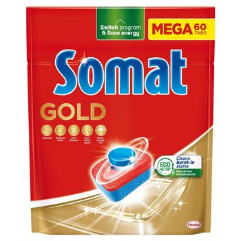 Somat Gold Tabletki do mycia naczyń w zmywarkach 1116 g (60 x 18,6 g)
