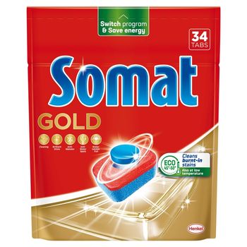 Somat Gold Tabletki do mycia naczyń w zmywarkach 632,4 g (34 x 18,6 g)
