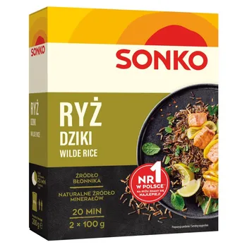 Sonko Ryż dziki 200 g (2 x 100 g)