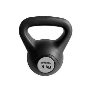 Spokey Scales Basic Kettlebell z uchwytem 3 kg