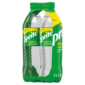 Sprite Napój gazowany 2 x 1,5 l