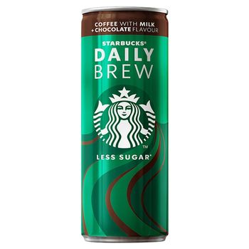 STARBUCKS Daily Brew Mleczny napój kawowy o smaku kakaowym 250 ml