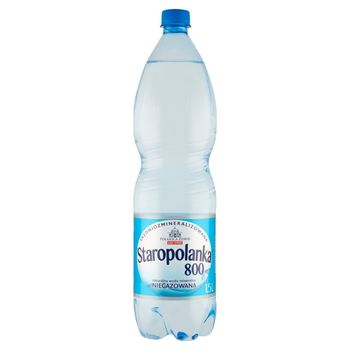 Staropolanka 800 Naturalna woda mineralna średniozmineralizowana niegazowana 1,5 l