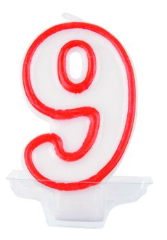 Świeczka Urodzinowa Numerek Arpex nr 9
