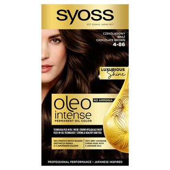Syoss Oleo Intense Farba do włosów 4-86 czekoladowy brąz