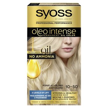 Syoss Oleo Intense Farba do włosów 10-50 popielaty blond