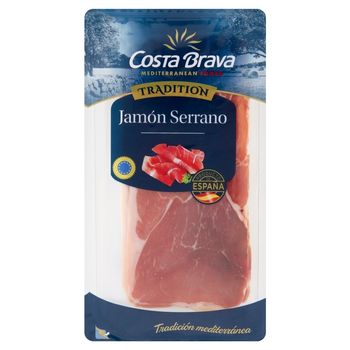 Costa Brava Szynka hiszpańska Serrano plastry 100 g