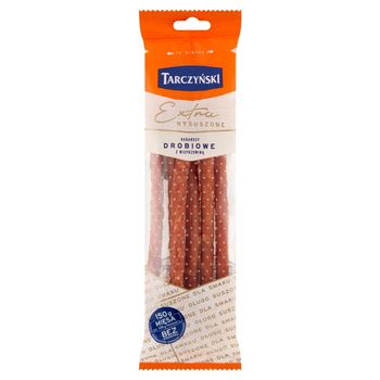 Tarczyński Kabanosy drobiowe Extra wysuszone z wieprzowiną 130 g