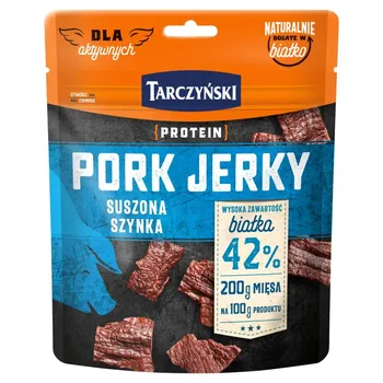Tarczyński Protein Pork Jerky Suszona szynka 40 g
