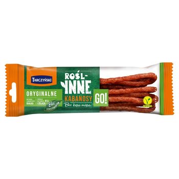 Tarczyński Roślinne kabanosy Go! oryginalne 40 g