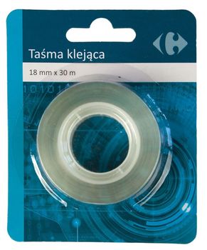 Taśma klejąca CARREFOUR Taśma klejąca 18 x 30 