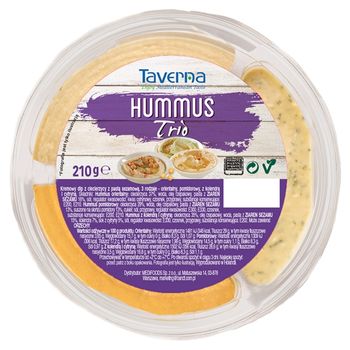 Taverna Hummus trio 210 g