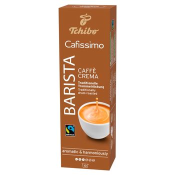 Tchibo Cafissimo Barista Caffè Crema Kawa palona mielona w kapsułkach 80 g (10 x 8 g)