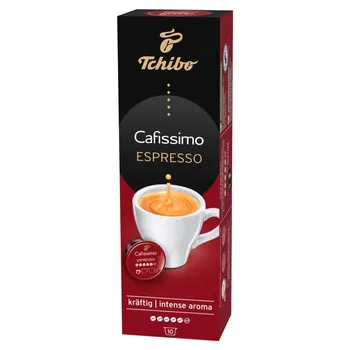 Tchibo Cafissimo Espresso Intense Aroma Kawa palona mielona w kapsułkach 75 g (10 x 7,5 g)