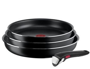 TEFAL ZESTAW PATELNI INGENIO BLACK 22/24/26CM