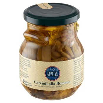 Terre d'Italia Karczochy przyprawione w oliwie z oliwek 290 g
