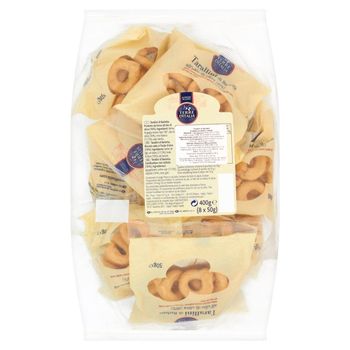 Terre d'Italia Krakersy w oliwie z oliwek 400 g (8 saszetek)