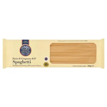 Terre d'Italia Makaron z pszenicy durum spaghetti 500 g