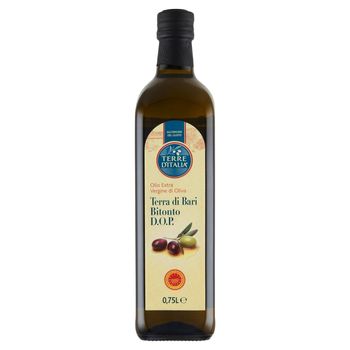Terre d'Italia Oliwa z oliwek najwyższej jakości z pierwszego tłoczenia 750 ml