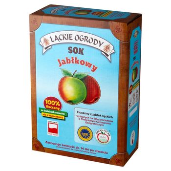 Tłocznia Maurer Łąckie Ogrody Sok jabłkowy 3 l