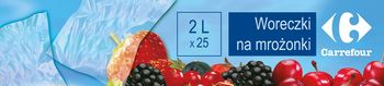Torebki na Mrożonki 2L x 25 sztuk