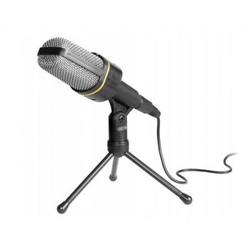 Tracer Screamer mikrofon ze statywem czarny